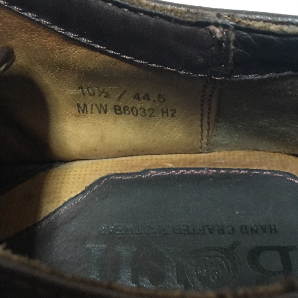 Born Men’s Dark Brown Leather Shoes Size 10.5 EUC - Picture 8 of 8